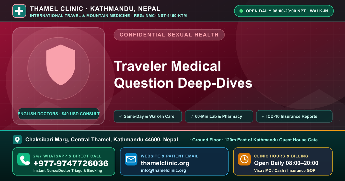 Doctor’s FAQ: What Should Travelers Know About Sel Roti (Freshly Fried Nepali Rice Doughnut)? — Thamel Clinic, Chaksibari Marg, Thamel, Kathmandu — Call/WhatsApp +977-9747726036
