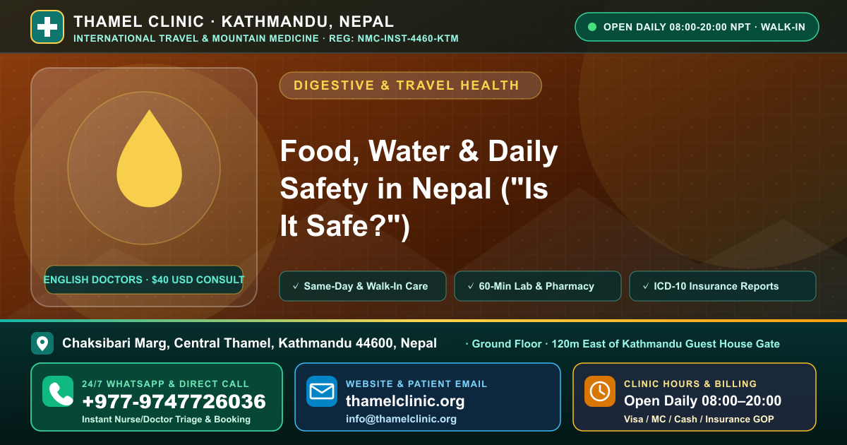 Is Dairy, Lassi & Yak Cheese Safe to Eat in Nepal? — Thamel Clinic, Chaksibari Marg, Thamel, Kathmandu — Call/WhatsApp +977-9747726036