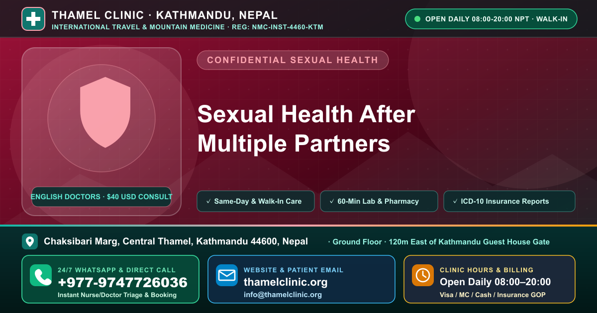 Chlamydia — The Silent One — Guide — Thamel Clinic, Chaksibari Marg, Thamel, Kathmandu — Call/WhatsApp +977-9747726036