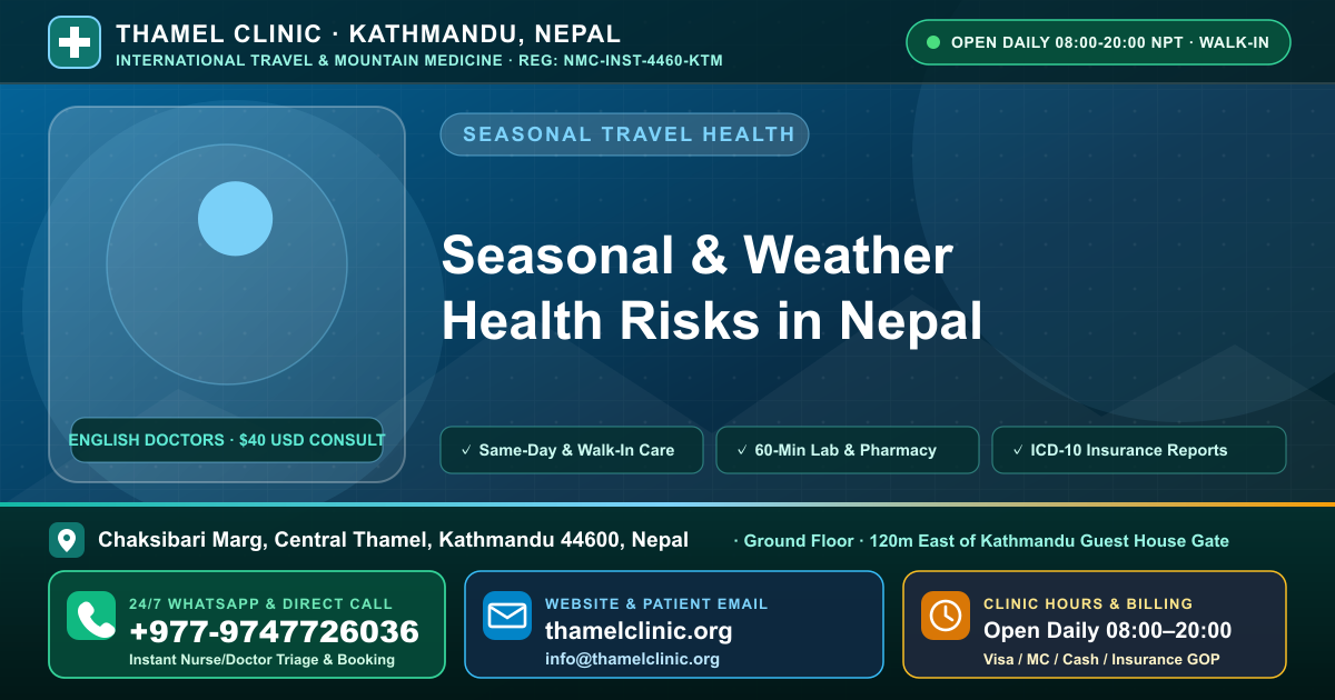 When an Eye Irritation Needs a Doctor — Thamel Clinic, Chaksibari Marg, Thamel, Kathmandu — Call/WhatsApp +977-9747726036